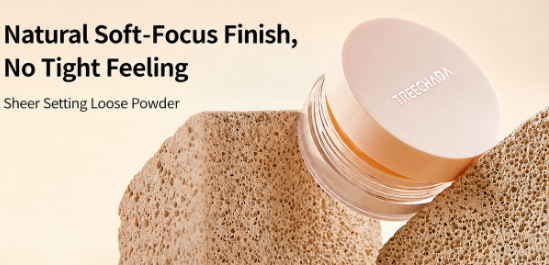 Oil-Control Loose Setting Powder  Create a soft-focus, shine-free finish that lasts all day.