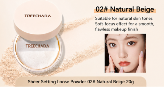 Oil-Control Loose Setting Powder  Create a soft-focus, shine-free finish that lasts all day.