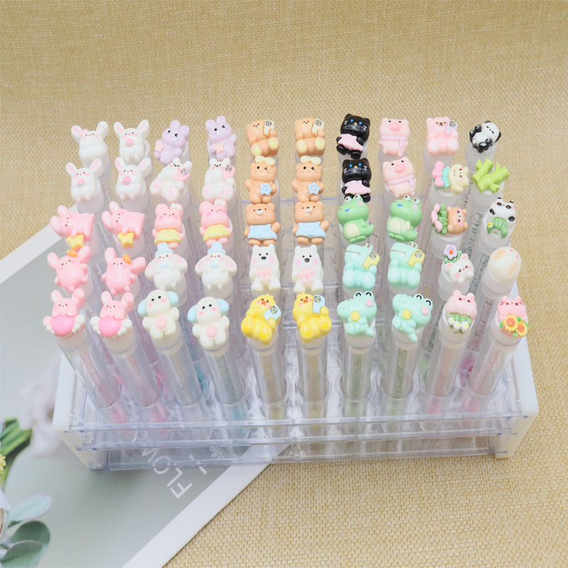 Cartoon Disposable Eyelash Brush Set  Add a cute and practical touch to your daily beauty routine.