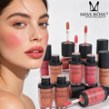 MISS ROSE Soft Matte Cream Blush  2-in-1 Liquid Blush & Lip Color for a Fresh, Natural Glow