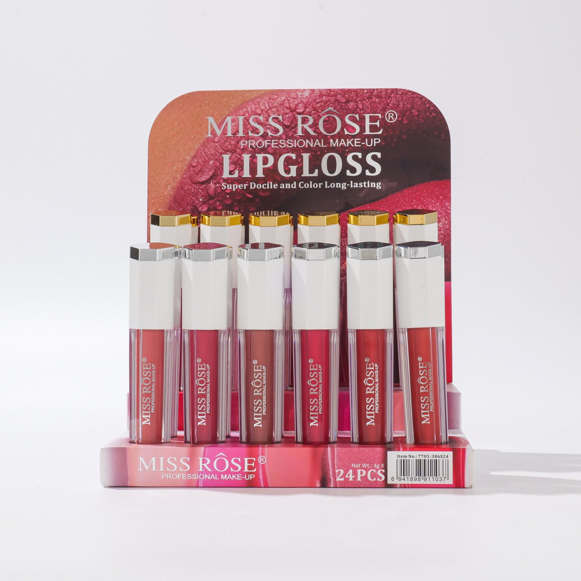 MISS ROSE Hydrating Lip Gloss Serum  Glossy Shine. Soft Color. Comfortable Hydration.